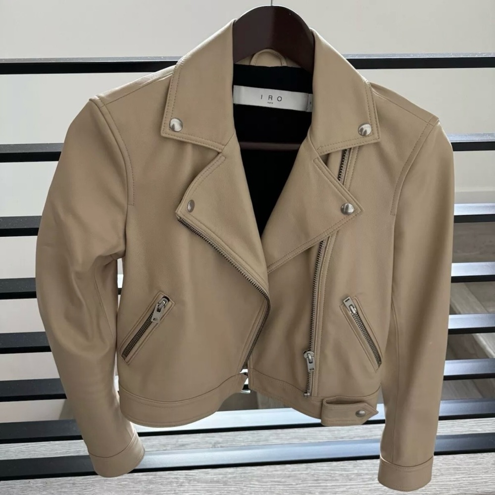 Iro Leather Jacket 34